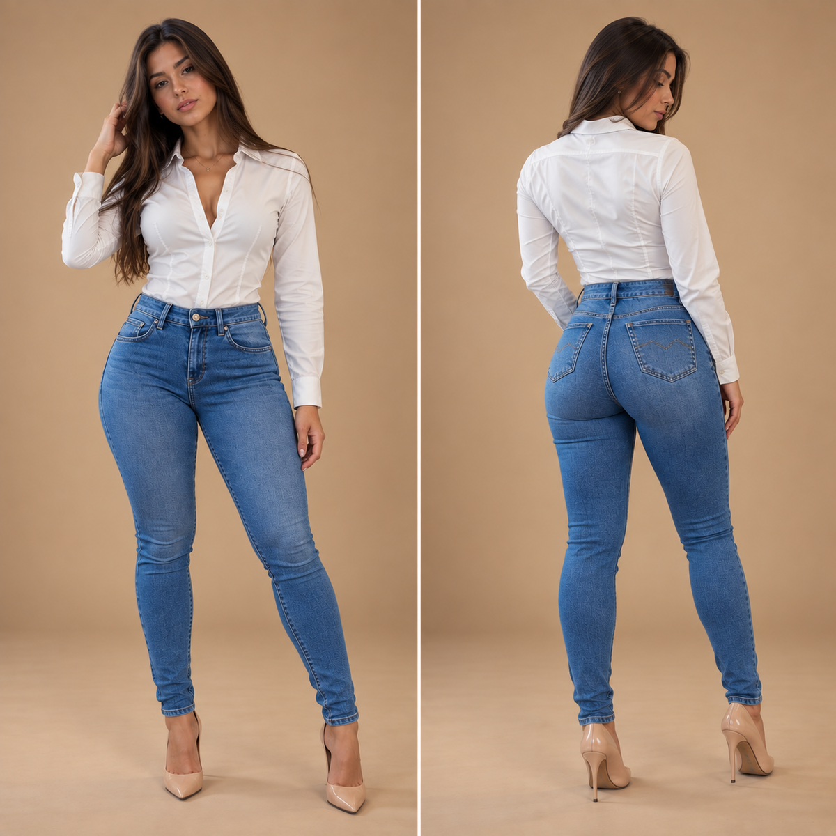 Jean Clásico Mujer Corte Skinny