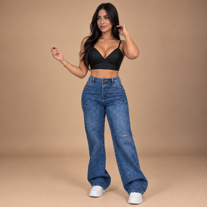 Jeans Piedras Dama