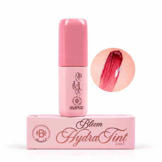 Bloom Hydra Tint 2 en 1 Bloomshell - Beso Carmesí